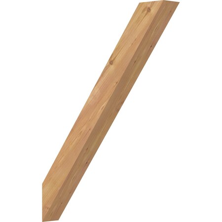 Ekena Millwork 3 1/2"W x 24"D x 32"H Traditional Smooth Knee Brace, Western Red Cedar BRC04X24X32TRA00SWR